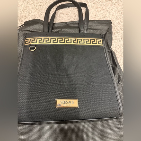 Versace Fragrance Canvas Tote Bag NWT - Picture 2 of 4
